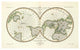 "Karte Der Magnetischen Meridiane und Parallel-Kreise, 1840" Paper Art, 38"x24"