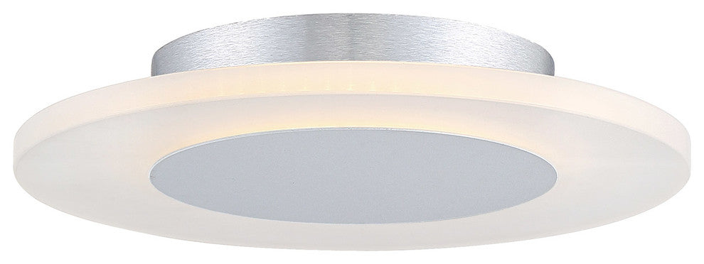 Quoizel PCAW1612W LED Flush Mount Aglow White Lustre
