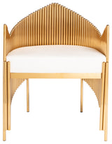 Crespo Gold Accent Chair