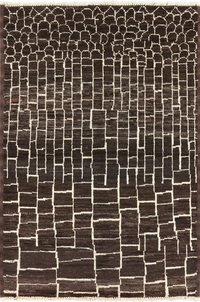4x6 Contemporary Moroccan Handmade Area Rug, P5479