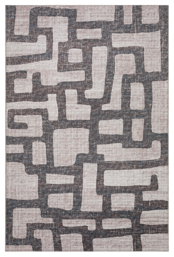 Indoor/Outdoor Sedona SN4 Pebble Machine Washable 5' x 7'6" Rug