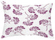April 14"x20" Floral Decorative Outdoor Pillow, Purple