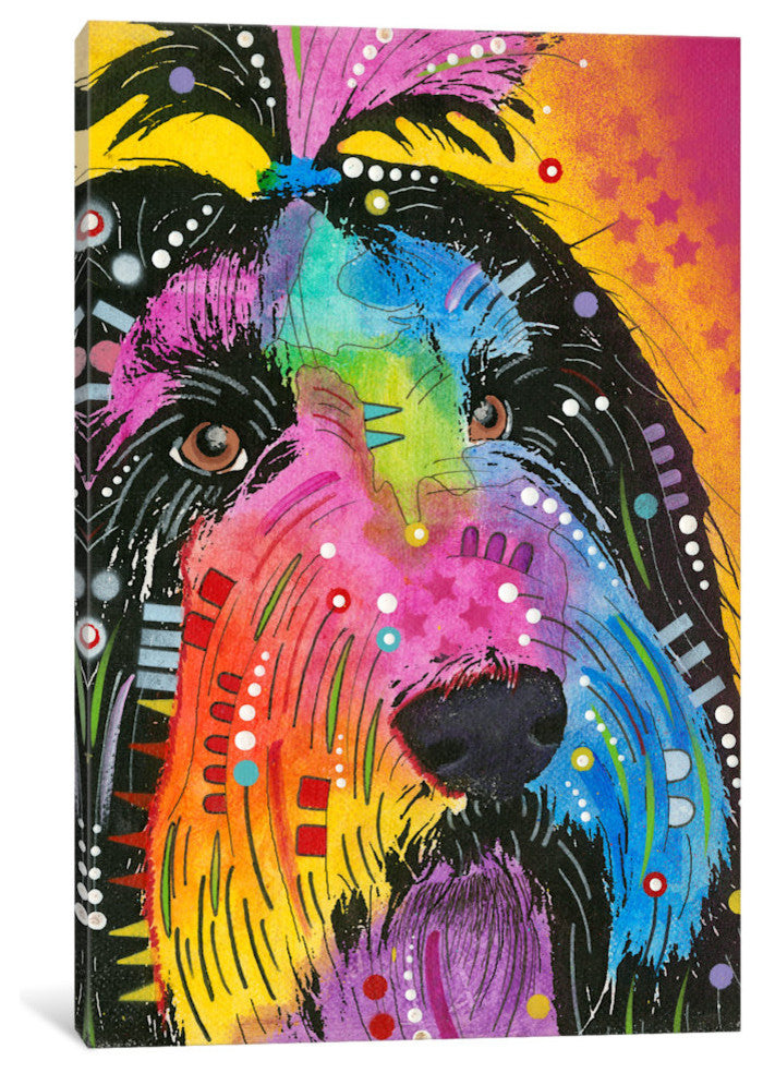 "Prissy" by Dean Russo, Canvas Print, 18"x12"