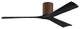 Matthews Fan, Irene-3H Ceiling Fan, Walnut, 60-Inch, Matte Black Blades