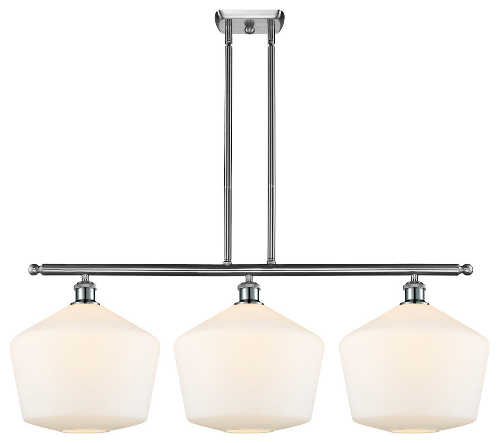 Innovations 516-3I-SN-G651-12 3-Light Island Light, Brushed Satin Nickel