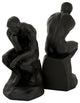 Black Vintage People Bookends