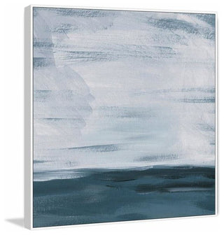 "See Beyond" Floater Framed Painting Print on Canvas, 16"x16"