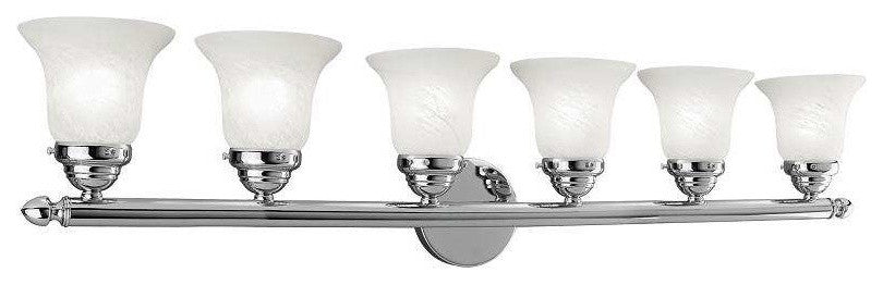 Livex Lighting 1066-05 Neptune - Six Light Bath Bar