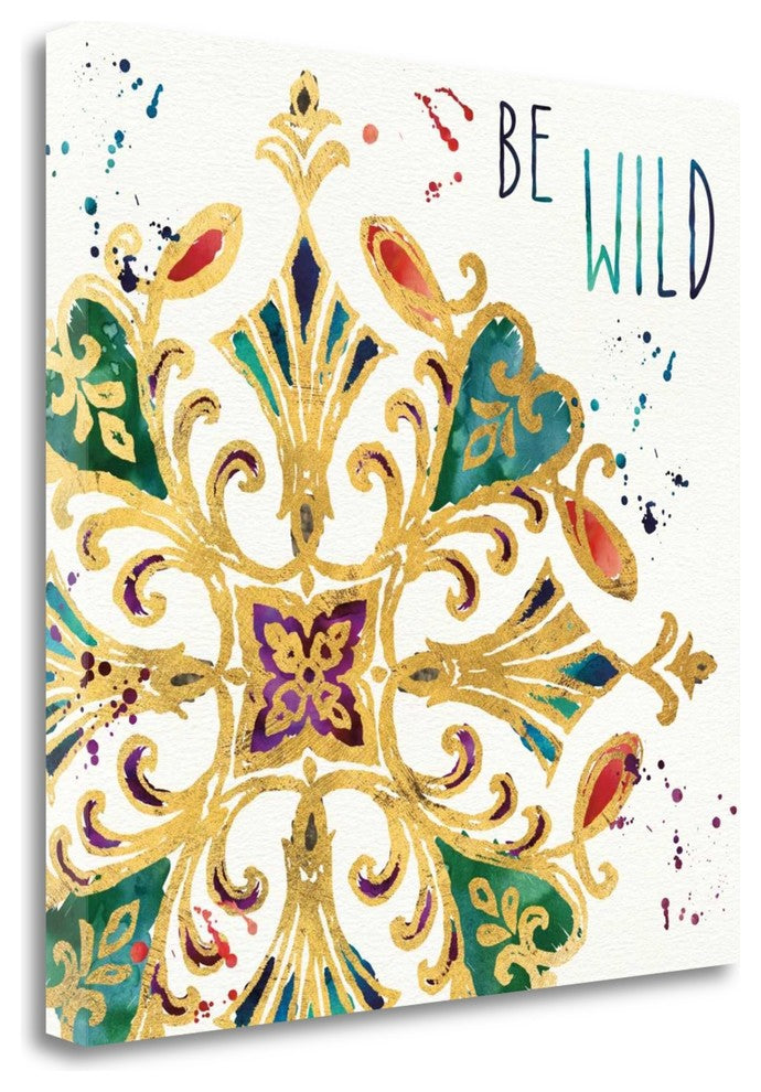 "Little Jewels Words II" By Jess Aiken, Giclee Print on Gallery Wrap Canvas