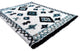 Delphos Tribal Diamond Shagin Teal and Gray - Teal and Gray - 6' 7" X 9' 6"