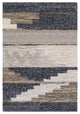 Surya Quenby QUE-2300 5'x7'6" Rug, Cream/Sage/Black/Gray/Light Gray/Camel/Taupe