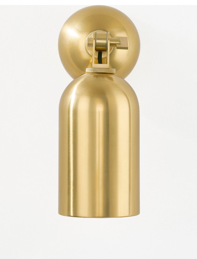 Sturbridge 11.5" High Aged Brass Wall Sconce