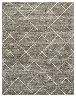 Safavieh Micro-Loop Collection HIM423D Rug, Grey/Olive, 8' X 10'