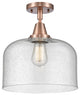INNOVATIONS LIGHTING 447-1C-AC-G74-L X-Large Bell Flush Mount