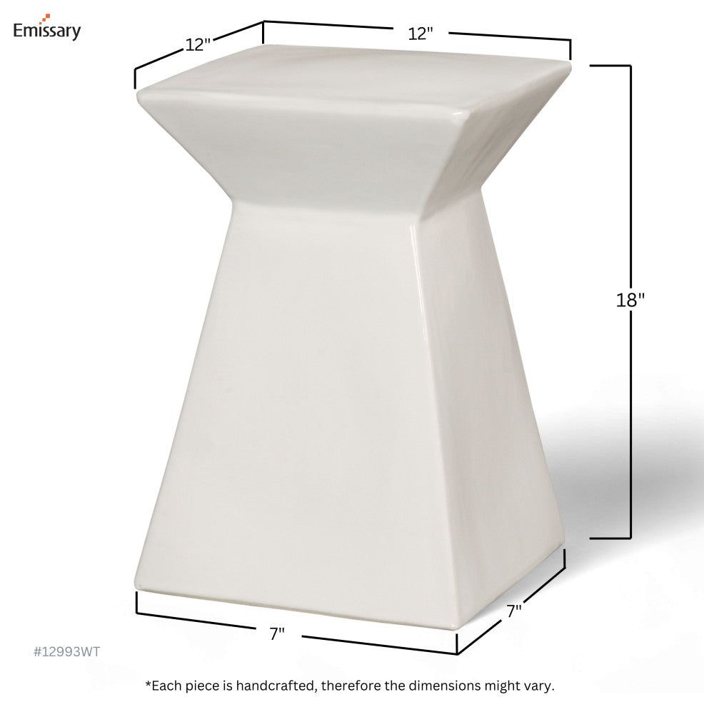 18" Upright Stool/Table