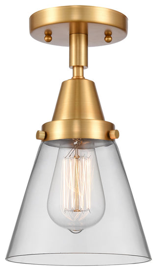 INNOVATIONS LIGHTING 447-1C-SG-G62 Small Cone Flush Mount