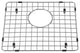 Sink Protector Stainless Steel Kitchen Sink Bottom Grid, Rack, 15.7x15.5