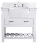 Wesley 42" Bathroom Vanity, White