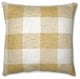 Pillow Perfect Indoor Check Please Sunshine Yellow 25" Floor Pillow