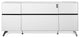 400 Collection Adjustable Shelf Storage Credenza, White