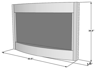 Calming Waters Wall Water Fountain, Black Featherstone, Silver Metallic