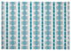 Watercolor Stripe Spring Chenille Rug, Explorer Blue, 5'x7'