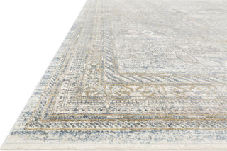 Viscose Acrylic Gemma Area Rug by Loloi, Silver/Multi, 2'8"x10'