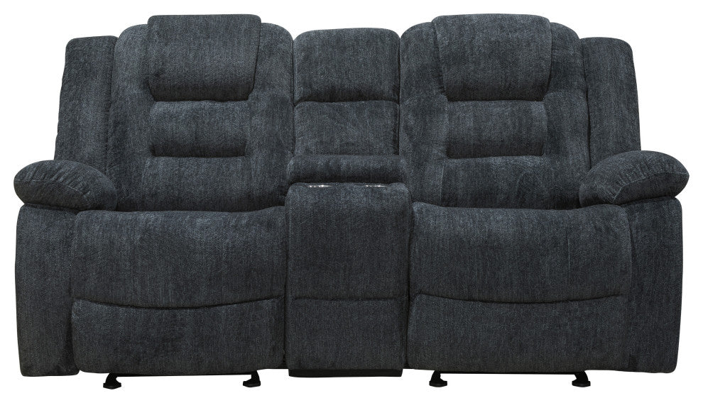Glider Reclining Sofa Loveseat and Recliner