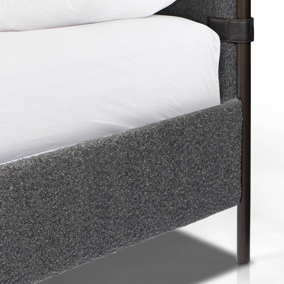 Anderson Bed-Knoll Charcoal-Queen