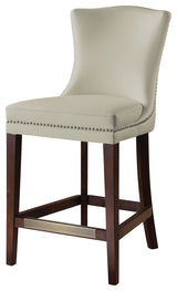 Dariela White Counter Stool