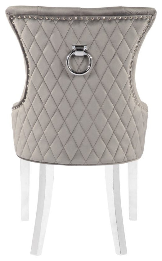 Champagne Chair (set of 4) , Grey
