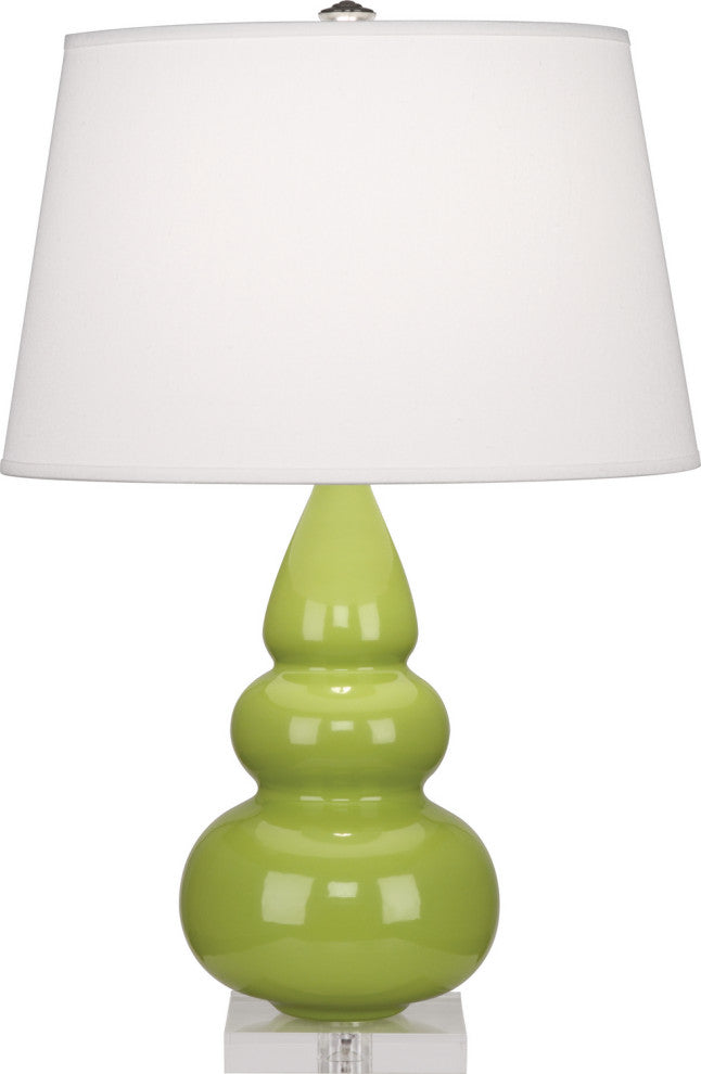Robert Abbey RA-A283X 1-Light Accent Lamp, Small Triple Gourd