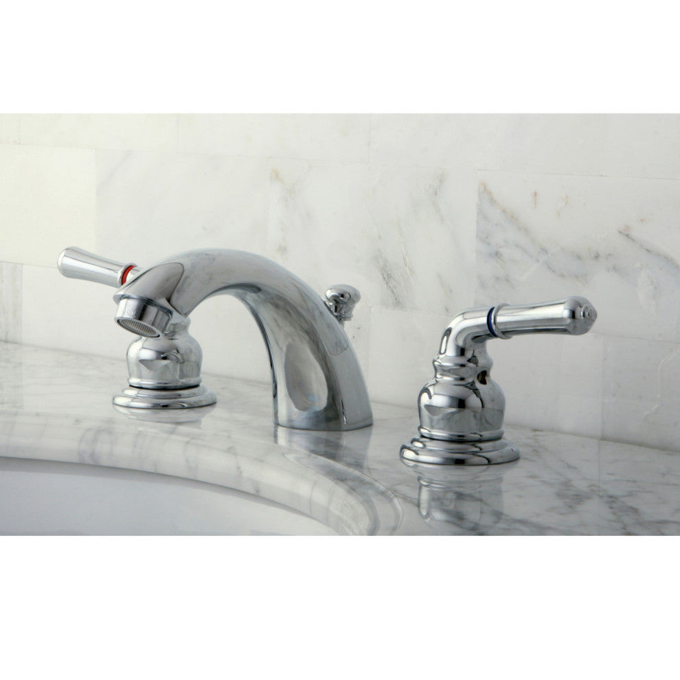 KB95X-P Mini-Widespread Bathroom Faucet, Polished Chrome