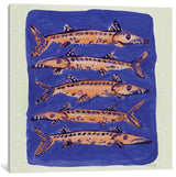 "Barracuda Blue Artprint" by Cat Coquillette, 12x12x1.5