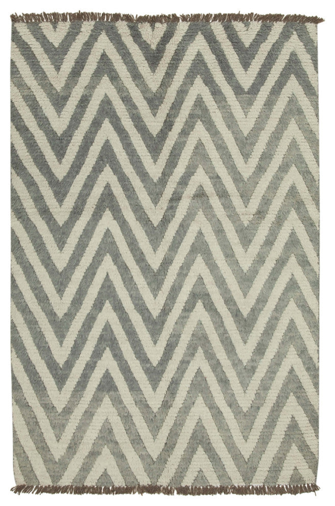 Rug N Carpet - Handmade One-of-a-Kind 5' 6'' x 8' 6'' Moroccan Area Rug
