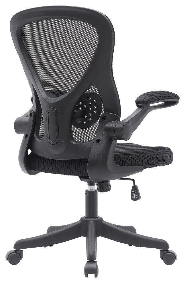 Techni Mobili Black Mesh Office Chair