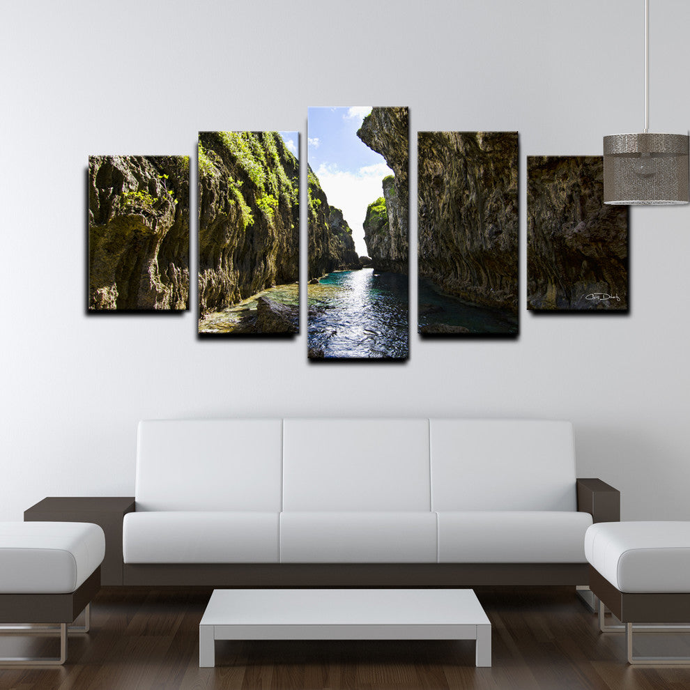 Ready2hangart 'Perfect Escape' 5-piece Canvas Wall Art