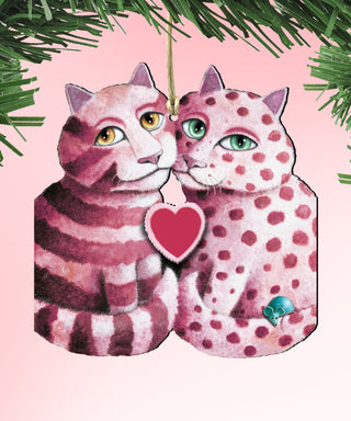 First Date Cat Ornament
