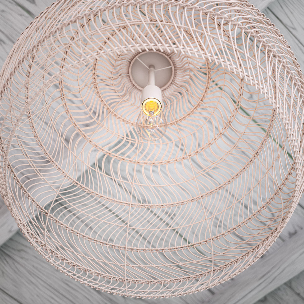 Kenroy 94058RAT 1-Light Pendant, Maverick