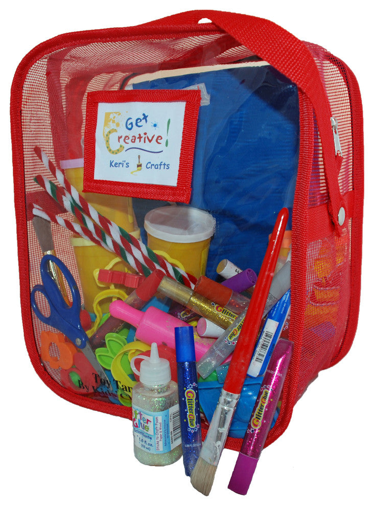 Toy Tamer Bags, Set of 2, Red, Large