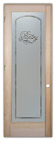 Pantry Door - Melany - Douglas Fir (stain grade) - 24" x 84" - Knob on Right...