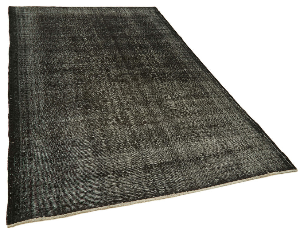 Rug N Carpet - Handmade Turkish 5' 6'' x 9' 9'' One-of-a-Kind Over-dyed Rug