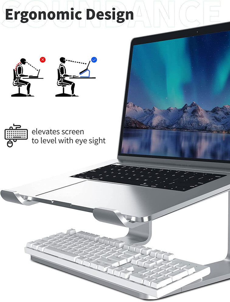 Laptop Stand, Laptops Elevator for Desk, for 10 to 15.6 Inches Notebook