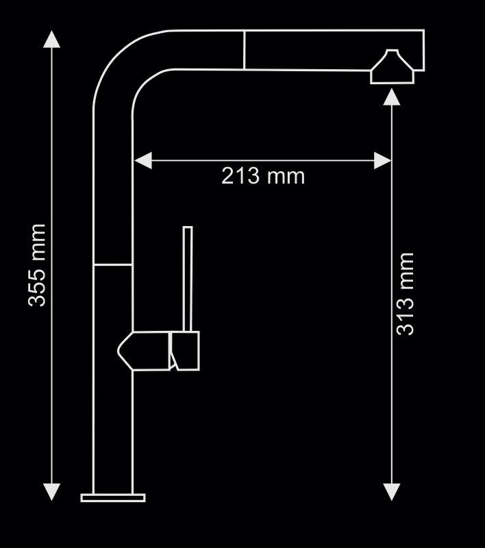 Sophisticated Sink Faucet, Brushed Nickel