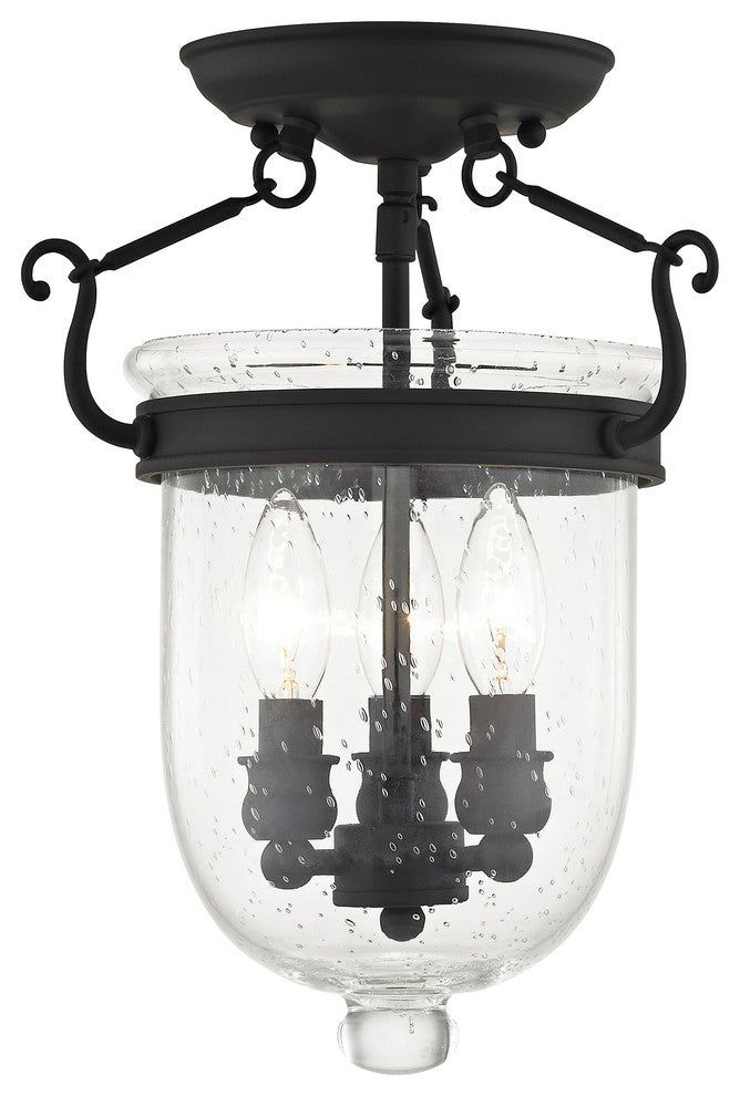 Jefferson Ceiling Mount, Black