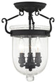 Jefferson Ceiling Mount, Black