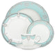 Marchesa Empire Pearl Turquoise 40-Piece China Set