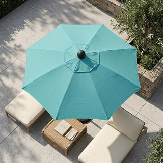 9' Round Universal Sunbrella Replacement Canopy, Aruba