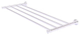 Carolina 30" Towel Shelf, Satin Chrome