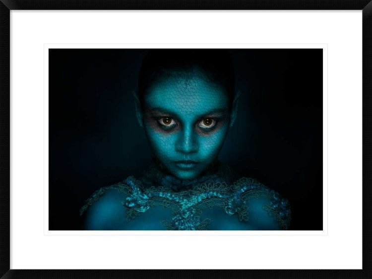 "Avatar" Framed Digital Print by Beni Arisandi, 30x22"